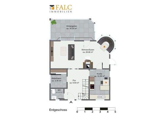 Grundriss Erdgeschoß 