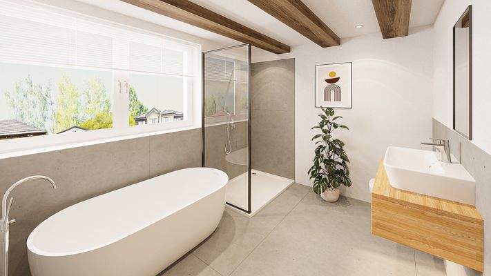 Visualisierung Badezimmer