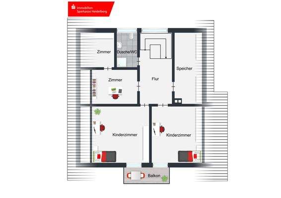 Grundriss Obergeschoss