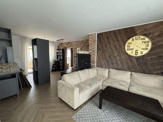 Wohnzimmer im Bungalow