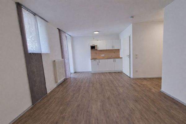 Küche und Wohnbereich