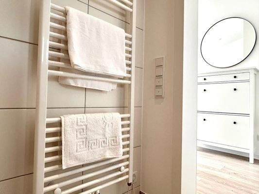 Badezimmer mit Dusche