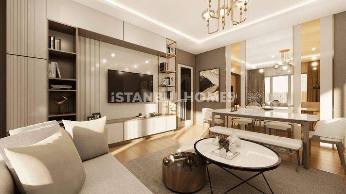 Lake-View Flats with Pool and Parking in İstanbul Avcılar