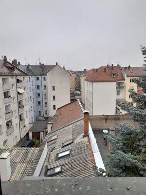 Ausblick vom Schlafzimmer