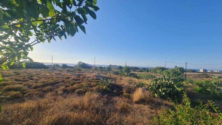 Kreta, Stavros: Land in Akrotiri mit Meerblick zu verkaufen