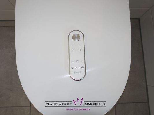 Modernes Dusch-WC