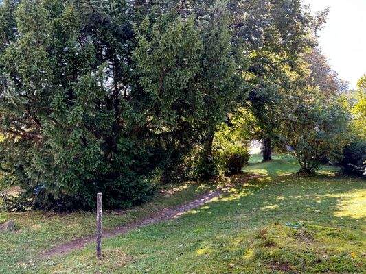 parkähnlicher Garten