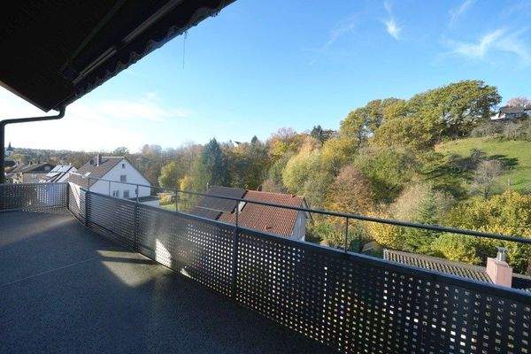 Blick vom Südwestbalkon