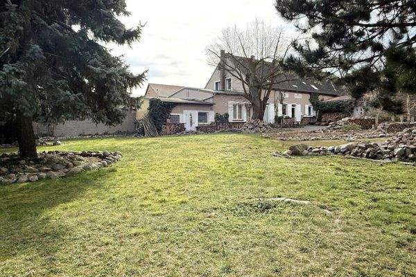 weitläufige Rasenfläche