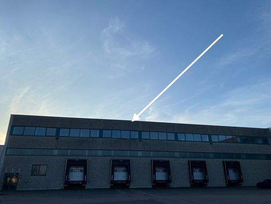 Aussenansicht Bürofläche OG