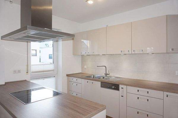 Detailansicht der Einbauküche