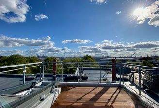 Dachterrasse während der Sanierung