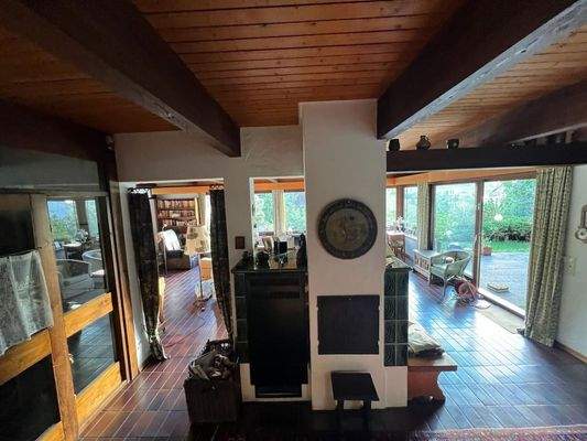 Flur mit Blick ins WZ