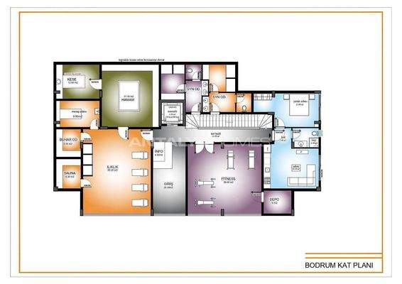 Sea View Apartments in Complex with Swimming Pool in Alanya