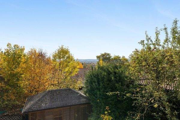 Ausblick Balkon Erdgeschoss