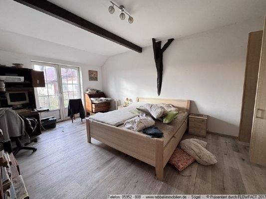 Schlafzimmer II im Erdgeschoss