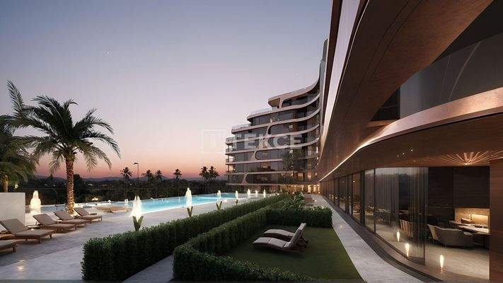 2 and 3-Bedroom Apartments with Rich Amenities in Antalya