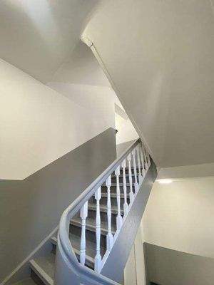 neu gestaltetes Treppenhaus