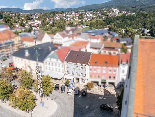 Ansicht mit Stadtplatz