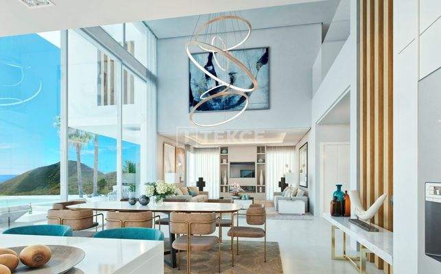 Panoramic Sea View Chic Design Villas in Ojen Malaga