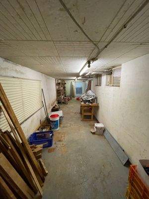 Lagerraum unter Terrasse 