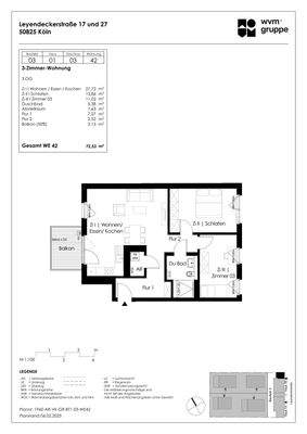 Grundriss WE 03.01.03.42