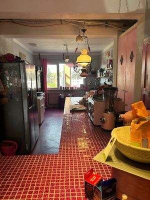 offene Küche im ehem. Schankraum