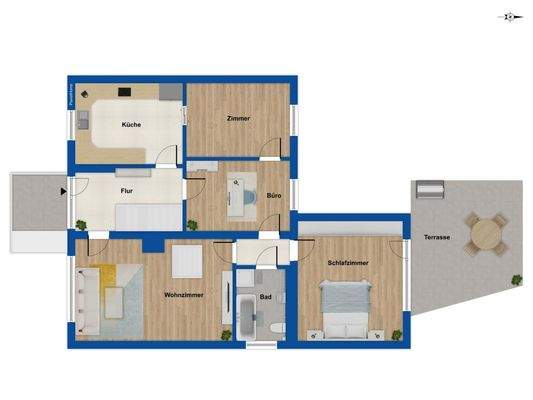 Grundriss Erdgeschoss