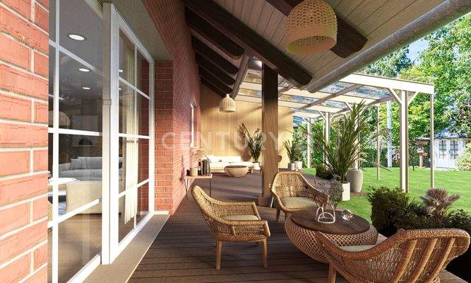 Terrasse Visualisierung