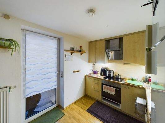 Küche mit Terrasse EG.