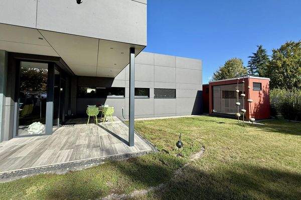 Überdachte Terrasse