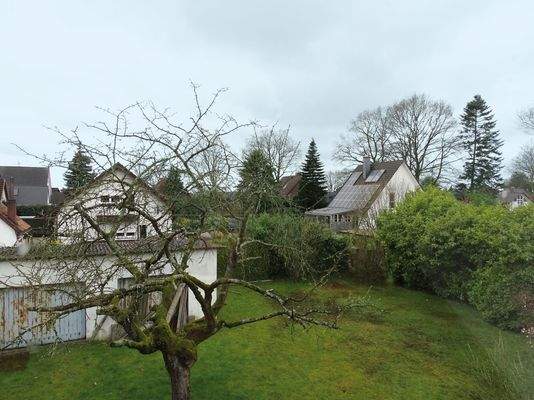 Schlafzimmerausblick