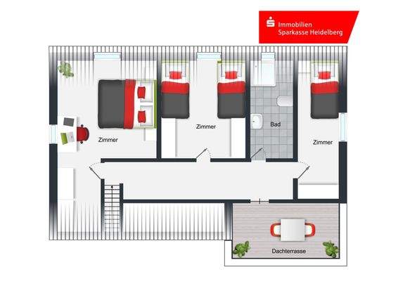 Grundriss Dachgeschoss