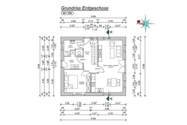 Grundriss Erdgeschoss