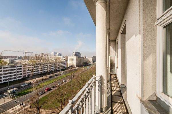 Balkon mit beindruckender Aussicht