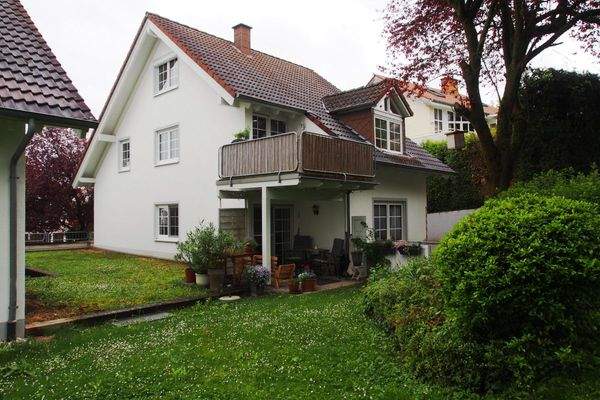 Blick auf den Balkon und Terra