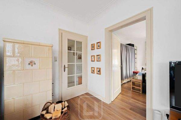 Übergang ins Schlafzimmer