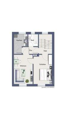 Grundriss Obergeschoss