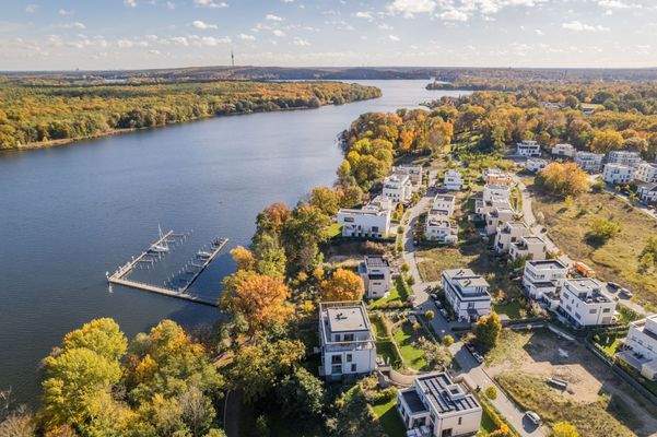 View of Jungfernsee lake
