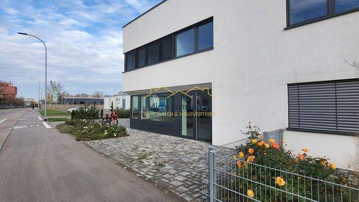 Außenansicht der Verkaufsfläche