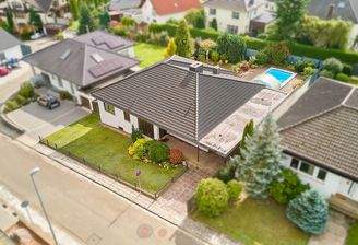 Vogelperspektive Straße