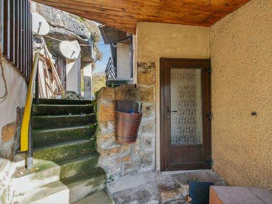 Innenhof-Eingang ins OG 