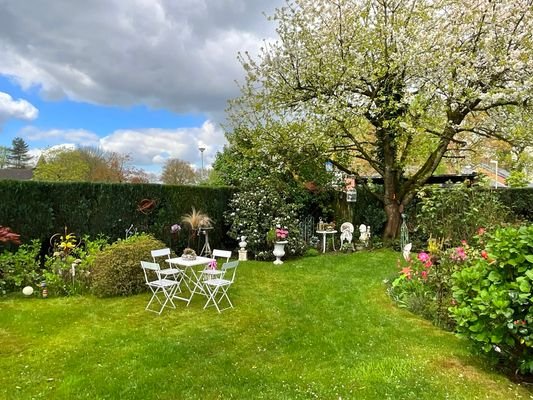 Garten im Frühling