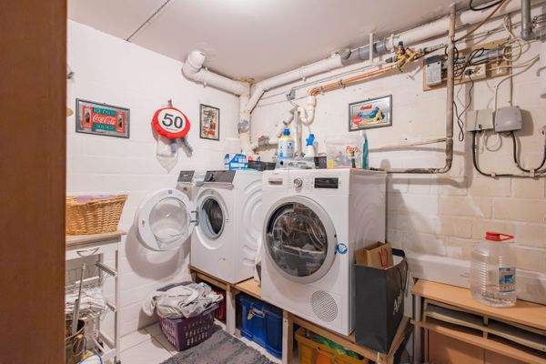 Hauswirtschaft im Keller