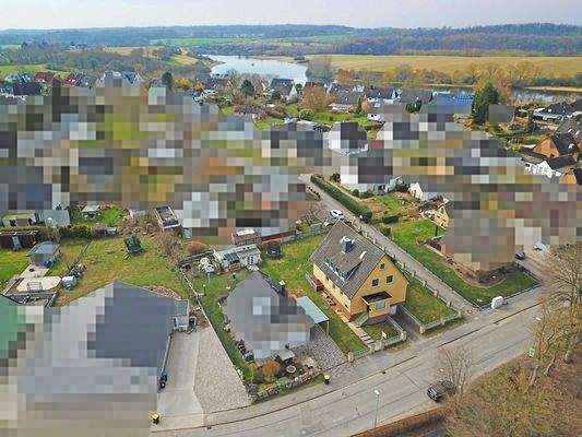 Luftbild mit Blick Richtigung Struckteich