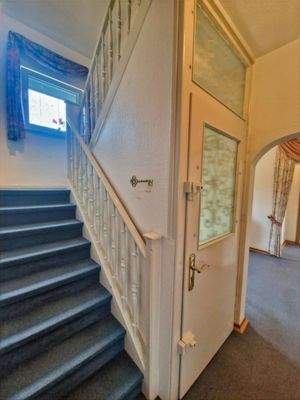 Aufgang ins Dachgeschoss