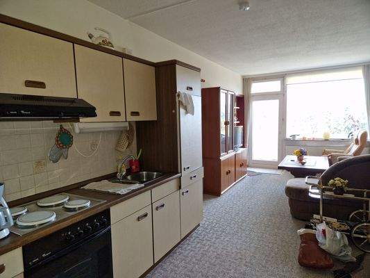 Küchenzeile/Wohnzimmer