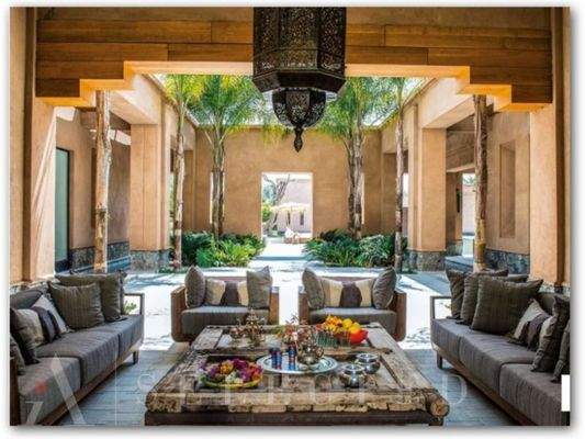 Amazing estate in Alcudia, Bonaire with sea view_living room_03
