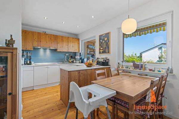 Offener Küchen- und Essbereich