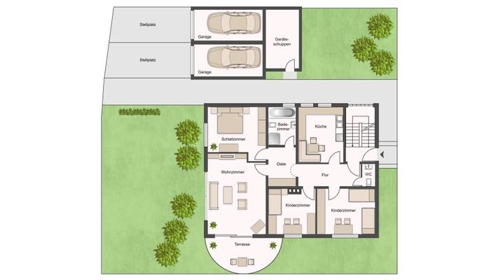 Grundriss EG